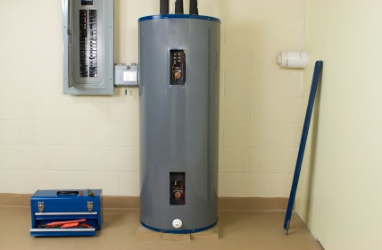 Water heater plumbing by Kevin Ginnings Plumbing Service Inc.